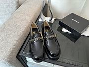 Chanel Moccasins Shiny Lambskin Black 2.5cm - 2