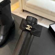 Chanel Short Boots Stretch Lambskin & Lambskin Black 5cm - 4