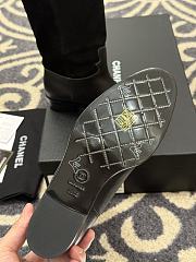 Chanel Mid-Calf Boots Suede Calfskin & Calfskin Black 3.5cm - 5