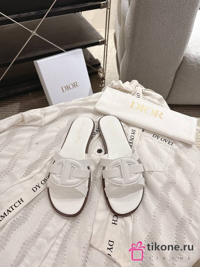Dior D-Club Side White Calfskin - 1