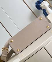 LV Capucines MM Souple Bag Greige M12929 - 33x24x12cm - 5