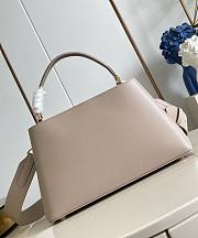LV Capucines MM Souple Bag Greige M12929 - 33x24x12cm - 4