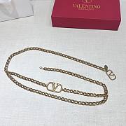 Valentino Vlogo Signature Chain Belt Gold  - 2