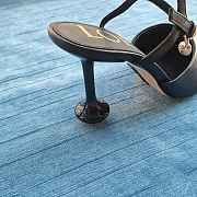 Loewe Toy Ankle Strap Pump In Lambskin Black 9cm - 4