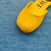 Loewe Toy Ankle Strap Ballerina In Lambskin Yellow - 4