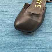 Loewe Toy Ankle Strap Ballerina In Lambskin Black - 6