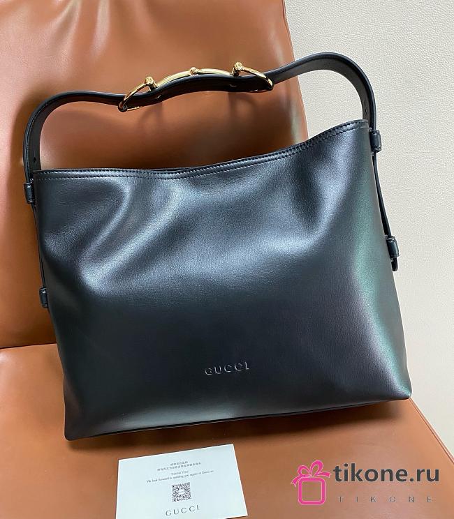 Gucci Beatrix Medium Tote Bag Black - 35x27.5x11cm - 1
