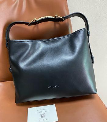 Gucci Beatrix Medium Tote Bag Black - 35x27.5x11cm