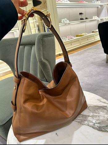 Gucci Beatrix Medium Tote Bag Brown - 35x27.5x11cm