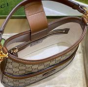 Gucci Beige GG Supreme Retro Interlocking G Hobo - 24.5x20x8cm - 5