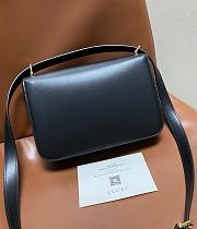 Gucci Siena Small Shoulder Bag Black - 22.5x14x8cm - 5