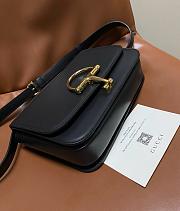 Gucci Siena Small Shoulder Bag Black - 22.5x14x8cm - 6