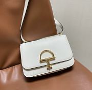 Gucci Siena Small Shoulder Bag White - 22.5x14x8cm - 1