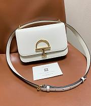 Gucci Siena Small Shoulder Bag White - 22.5x14x8cm - 3