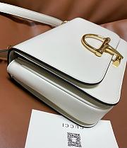 Gucci Siena Small Shoulder Bag White - 22.5x14x8cm - 5