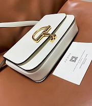 Gucci Siena Small Shoulder Bag White - 22.5x14x8cm - 2
