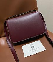Gucci Siena Small Shoulder Bag Burgundy - 22.5x14x8cm - 5