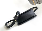 Blvgari Serpentine Tote Calf Leather Black - 13x17.5x5.5cm - 5