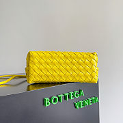 Bottega Veneta Small Andiamo Intrecciato Sulfur - 25x20x10cm - 5