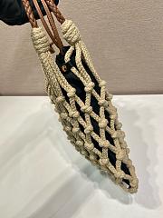 Prada Medium Noue Tote Bag Black 1BC111 - 37x30cm - 4