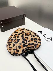 Le Coeur Bag In Leopard Haircalf Brown - 21x17x5cm - 5