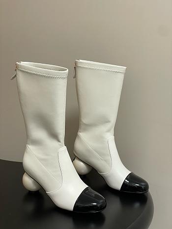 Fall-Winter 2025/26 Chanel Boots White