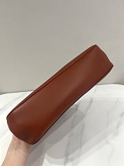 The Row Alger Shoulder Bag in Leather Tan - 39x9.5x19cm - 6