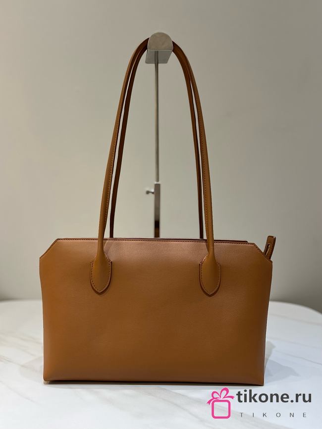 The Row Terrasse Bag in Leather Cognac - 32x18x20cm - 1