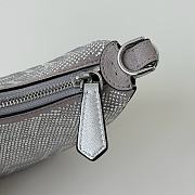 Nano Fendigraphy Silver Crystals Charm - 16.5x14x5cm - 6