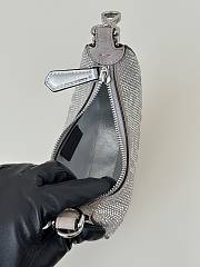 Nano Fendigraphy Silver Crystals Charm - 16.5x14x5cm - 2