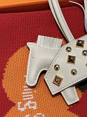 Hermes Rodeo Robeo Rock PM Charm White - 4