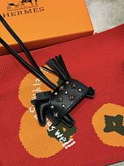 Hermes Rodeo Robeo Rock PM Charm Black - 1