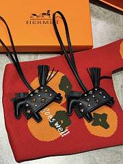 Hermes Rodeo Robeo Rock PM Charm Black - 5