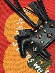 Hermes Rodeo Robeo Rock PM Charm Black - 2