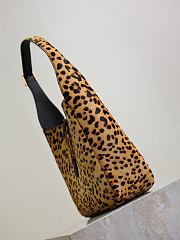 YSL Le 5 À 7 Supple Small In Pony Hair Leather - 23x22x8.5cm - 2