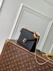 LV Wallet On Chain Rosy Black M13569 - 19.5x13.5x6.5cm - 4