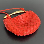 Bottega Veneta Miniature Sardine Coral - 10x7x1.5cm - 5