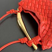 Bottega Veneta Miniature Sardine Coral - 10x7x1.5cm - 2