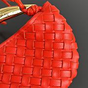 Bottega Veneta Miniature Sardine Coral - 10x7x1.5cm - 3