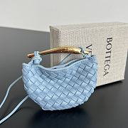 Bottega Veneta Miniature Sardine Light Blue - 10x7x1.5cm - 1