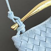Bottega Veneta Miniature Sardine Light Blue - 10x7x1.5cm - 6