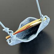 Bottega Veneta Miniature Sardine Light Blue - 10x7x1.5cm - 5