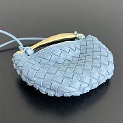 Bottega Veneta Miniature Sardine Light Blue - 10x7x1.5cm - 4