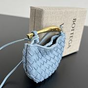 Bottega Veneta Miniature Sardine Light Blue - 10x7x1.5cm - 3