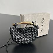 Bottega Veneta Miniature Sardine Black - 10x7x1.5cm - 2