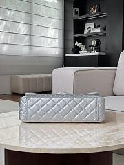 Chanel Maxi Quilted Lambskin Silver Hardware - 40x26x12cm - 4