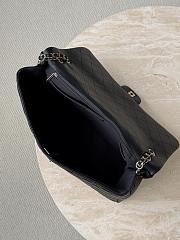 Chanel Maxi Quilted Caviar Black Light Gold Hardware - 40x26x12cm - 2