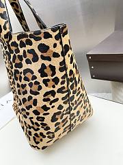 Alaia Le Cabas Bag In Leopard Haircalf - 32x32x23cm - 6