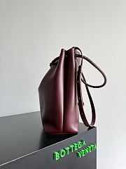 Bottega Veneta Andiamo Bucket Burgundy - 34x24x12cm - 5
