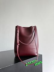 Bottega Veneta Andiamo Bucket Burgundy - 34x24x12cm - 4